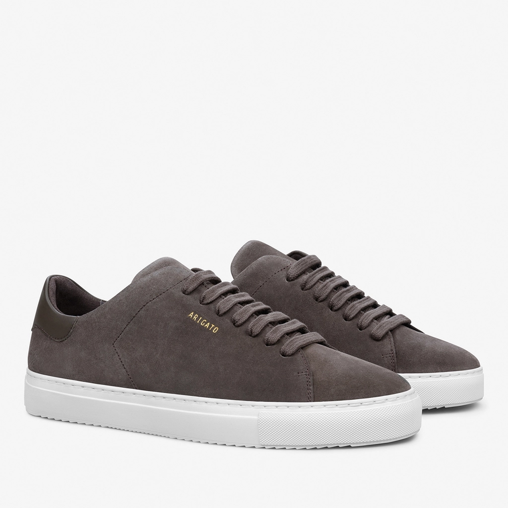 Axel Arigato Men's Clean 90 Suede Cupsole Trainers - UK 7